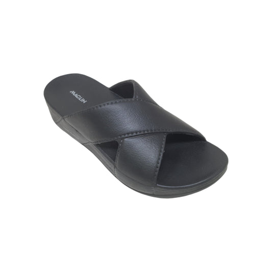 CROSS- Black Womens Clogs & Sliders