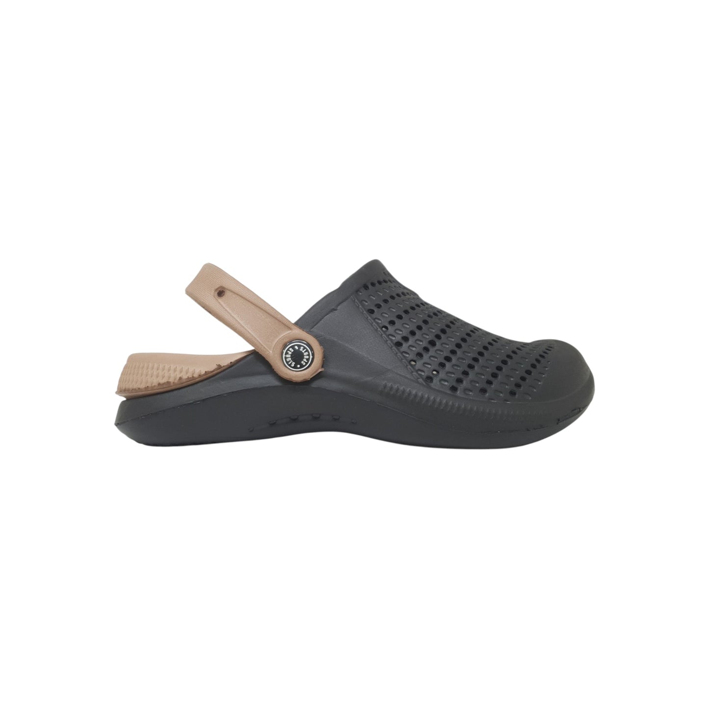 Clogs-02 Black Mens Clogs & Sliders