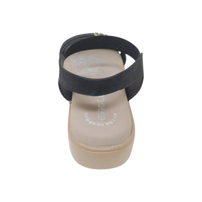 DPK-235 Black Womens Sandals