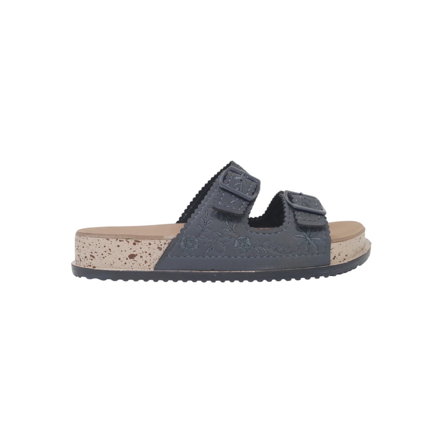 DY-128 Grey Womens Heels & Platforms