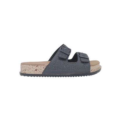 DY-128 Grey Womens Heels & Platforms