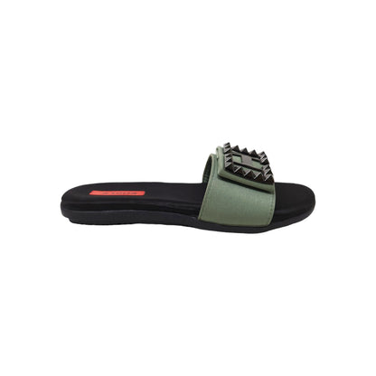 DY-235 Green Womens Flats