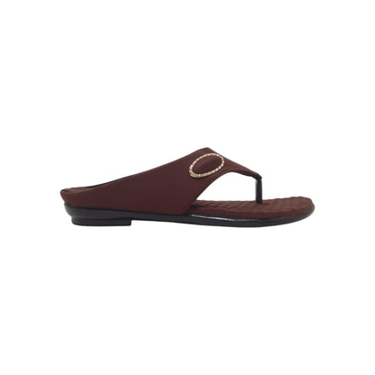 EH-458 Brown Womens Flats
