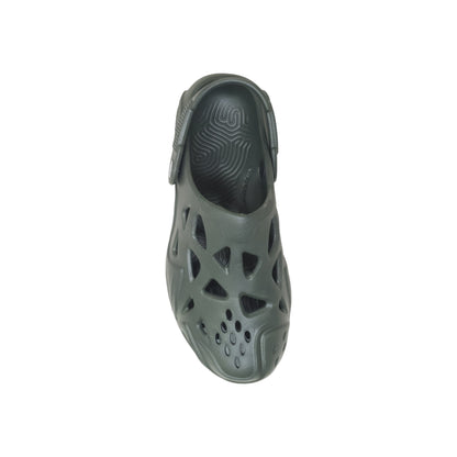 EVA CLOGS-327 Green Mens Clogs & Sliders