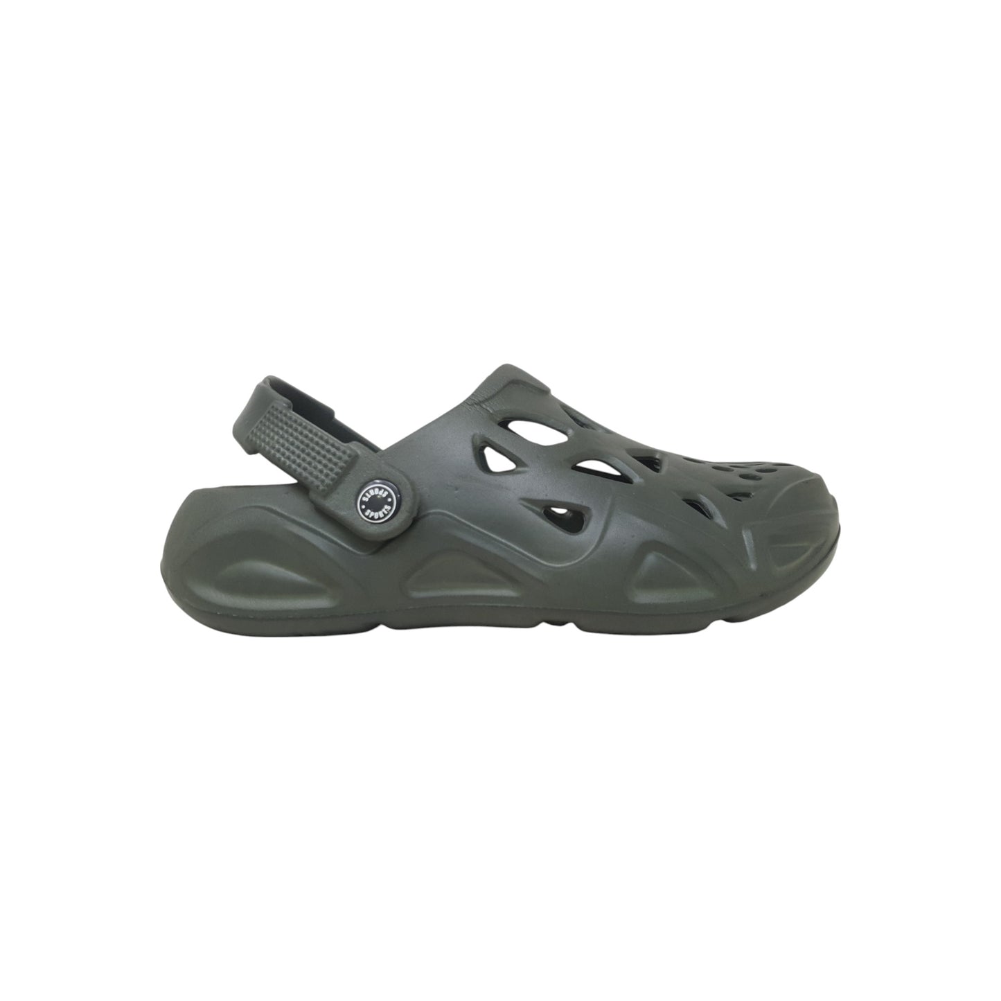 EVA CLOGS-327 Green Mens Clogs & Sliders