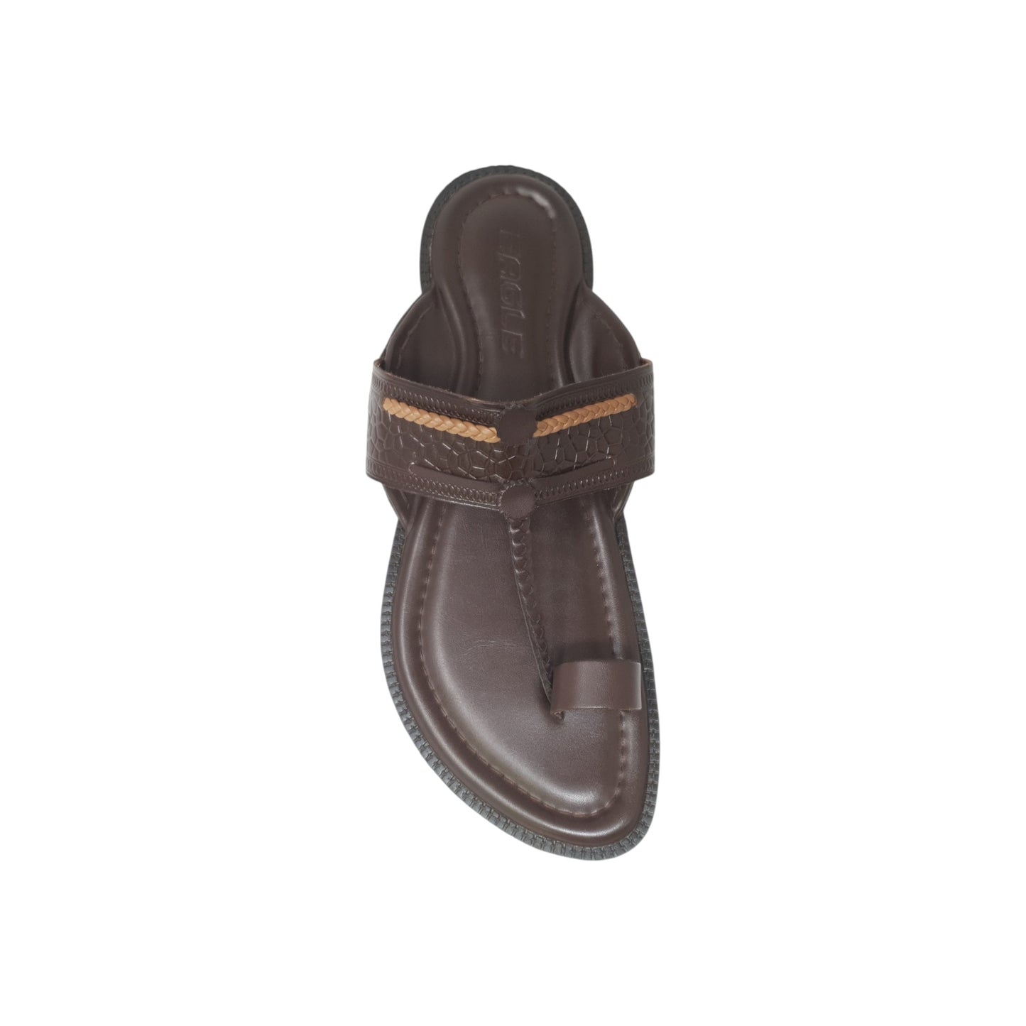 FB-4607 Brown Mens Kolhapuris & Ethnics