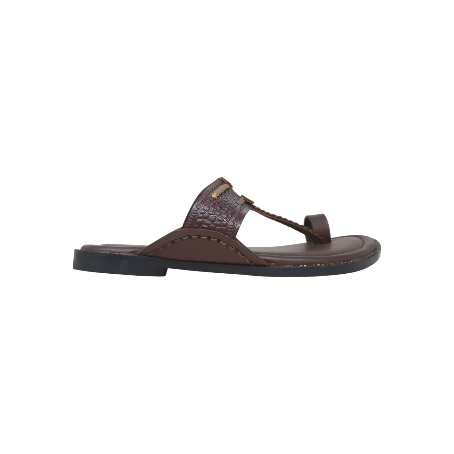 FB-4607 Brown Mens Kolhapuris & Ethnics