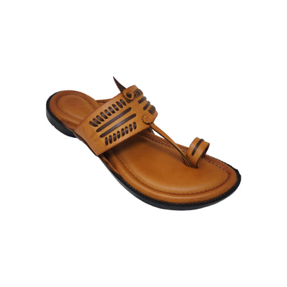 FB-4624 Brown Mens Kolhapuris & Ethnics