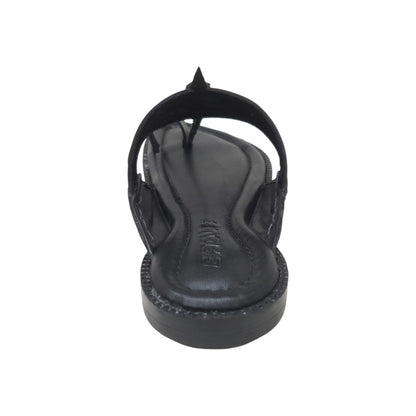 FB-4626 Black Mens Kolhapuris & Ethnics