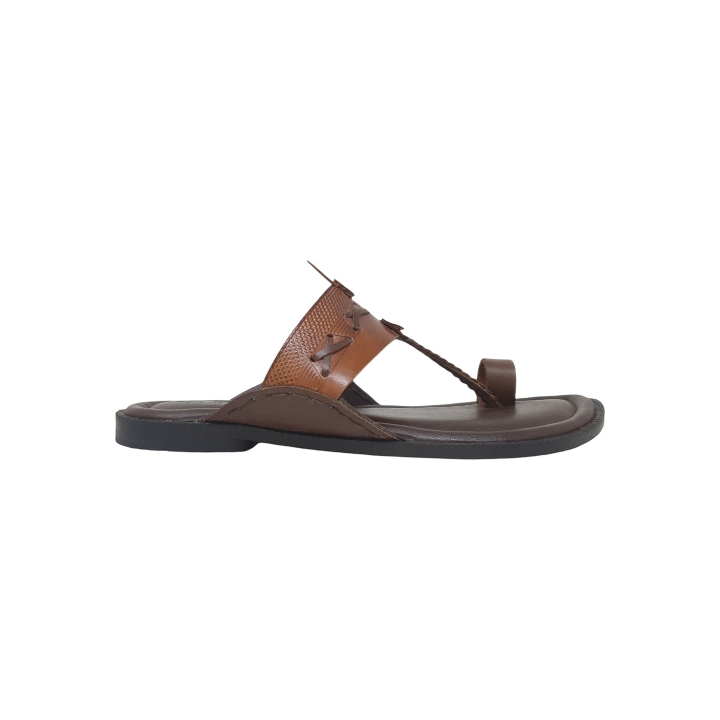 FB-4626 Tan Mens Kolhapuris & Ethnics