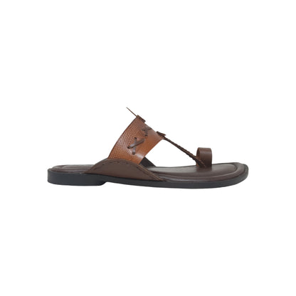 FB-4626 Tan Mens Kolhapuris & Ethnics