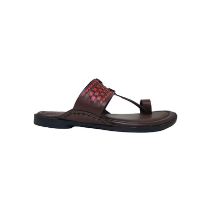 FB-4627 Brown Mens Kolhapuris & Ethnics