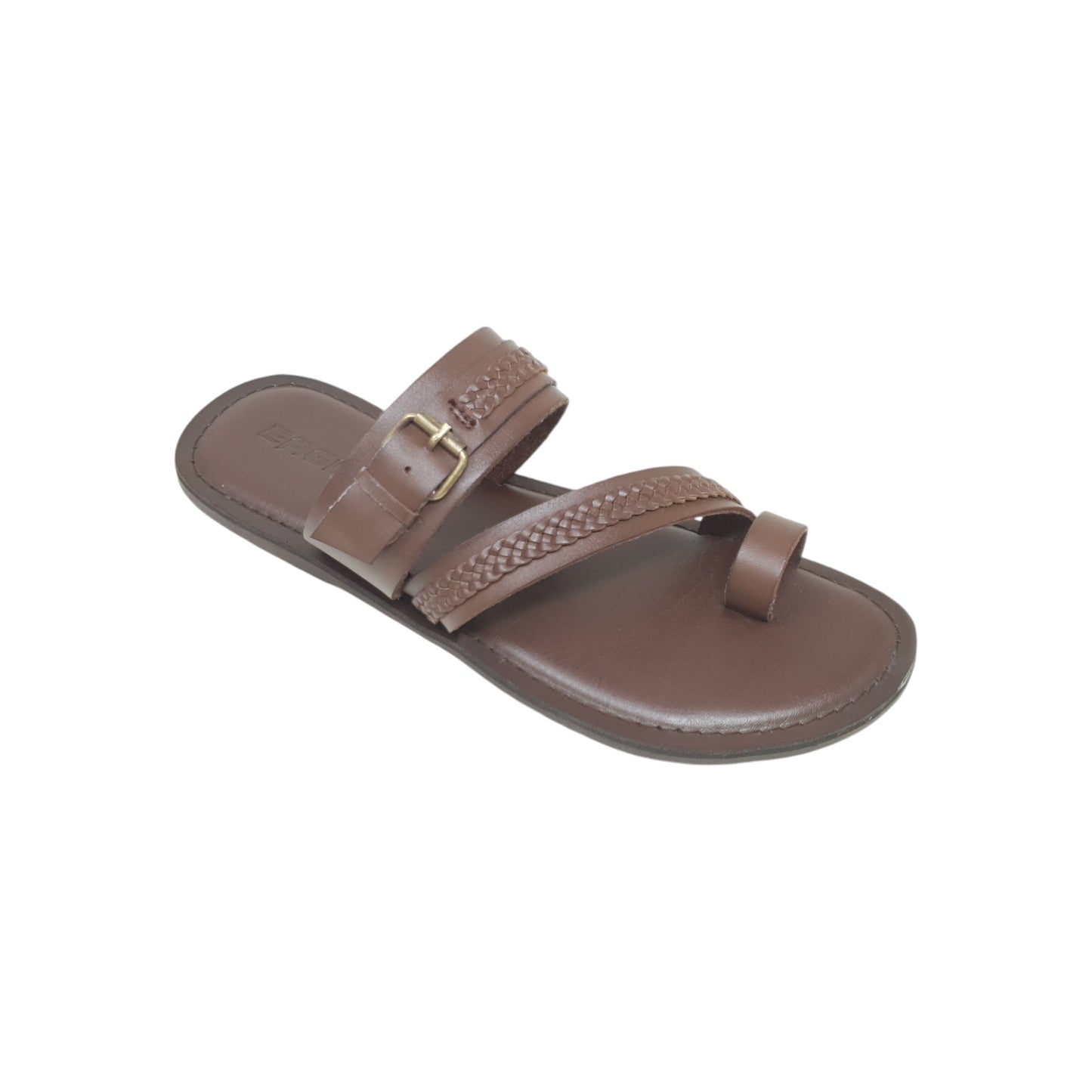 FB-4635 Brown Mens Slippers & Flip Flops