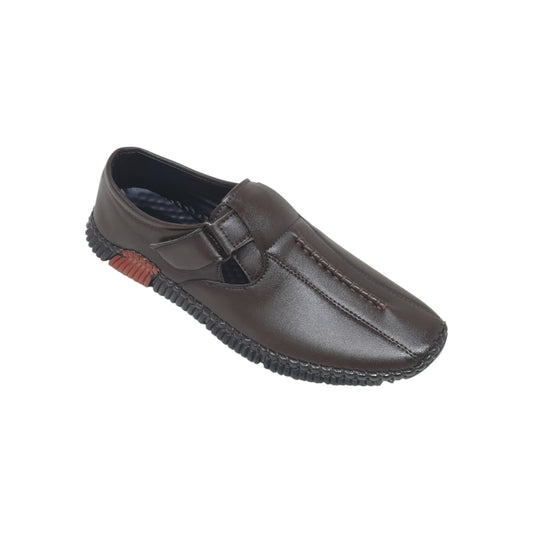 HA-5013 Brown Mens Kolhapuris & Ethnics