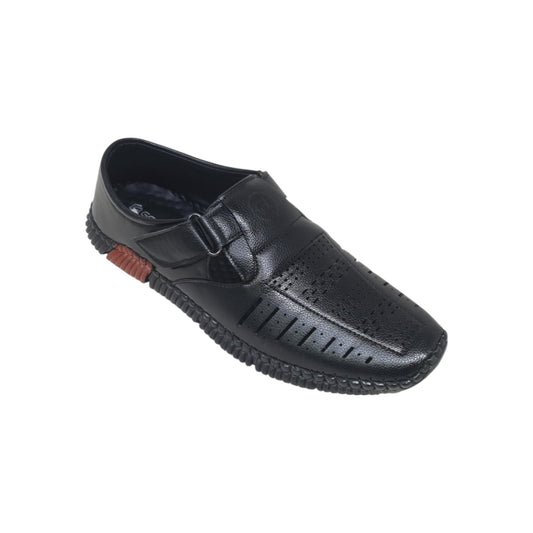 HA-5014 Black Mens Kolhapuris & Ethnics