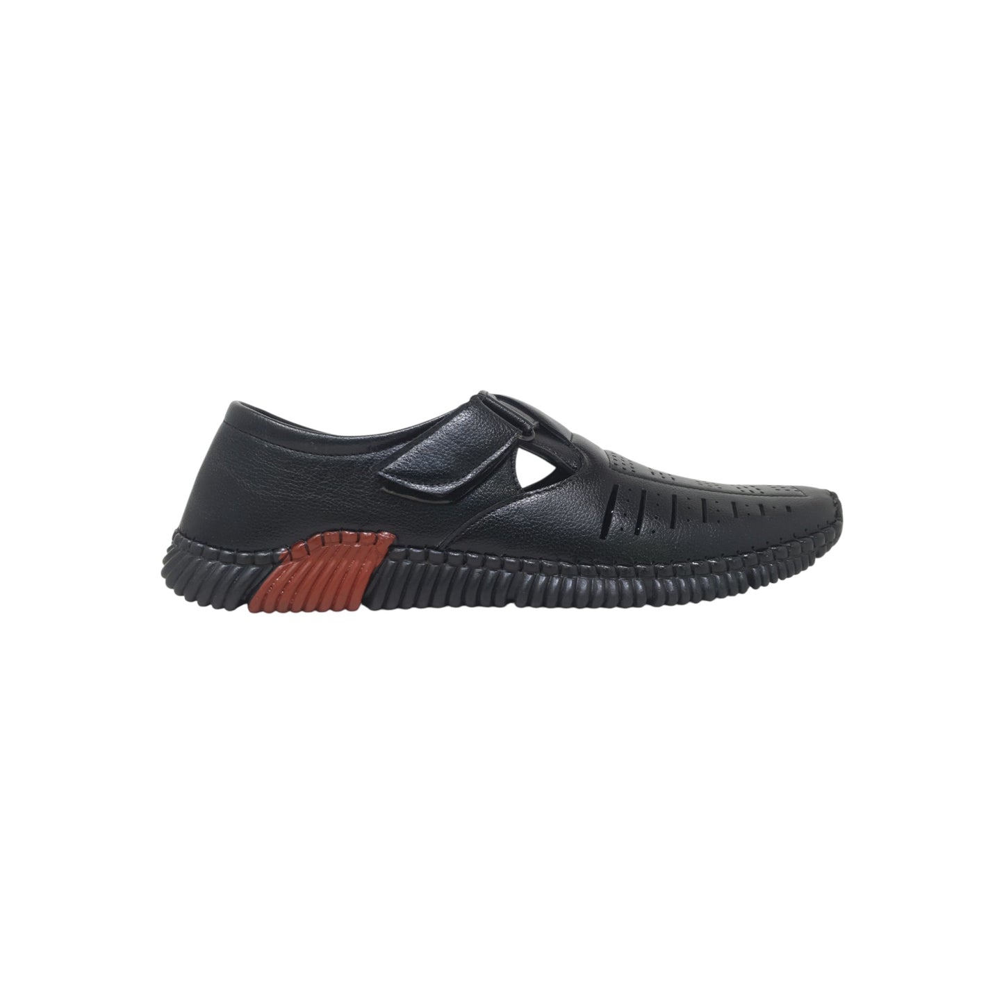 HA-5014 Black Mens Kolhapuris & Ethnics