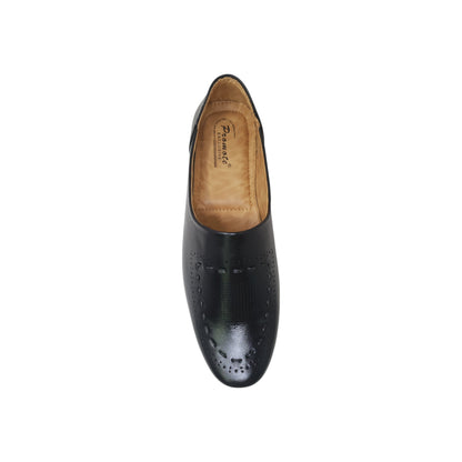 HA-5026 Black Mens Kolhapuris & Ethnics