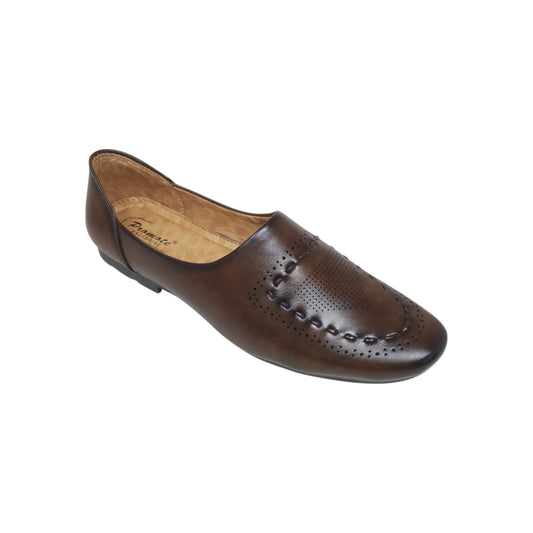 HA-5026 Brown Mens Kolhapuris & Ethnics