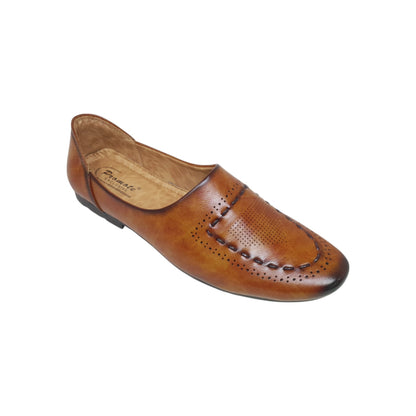 HA-5026 Tan Mens Kolhapuris & Ethnics