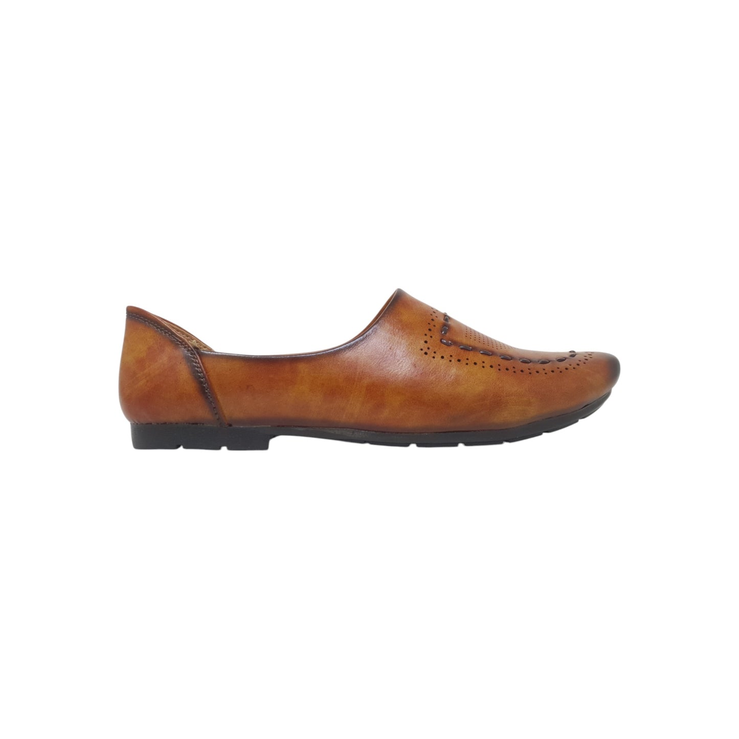 HA-5026 Tan Mens Kolhapuris & Ethnics