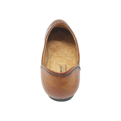 HA-5026 Tan Mens Kolhapuris & Ethnics