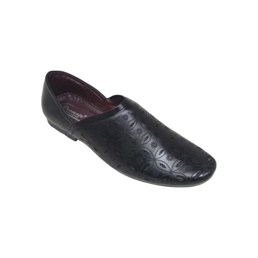 HA-5027 Black Mens Kolhapuris & Ethnics