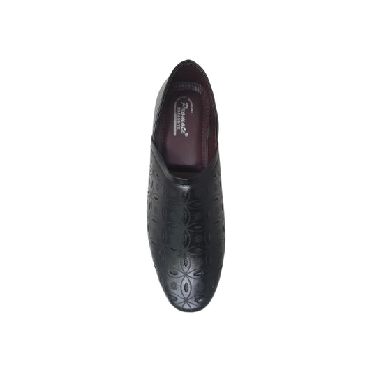 HA-5027 Black Mens Kolhapuris & Ethnics