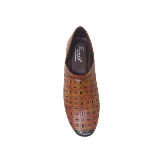 HA-5027 Tan Mens Kolhapuris & Ethnics