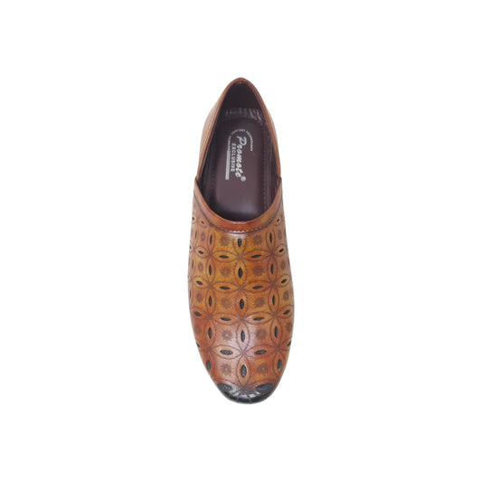 HA-5027 Tan Mens Kolhapuris & Ethnics