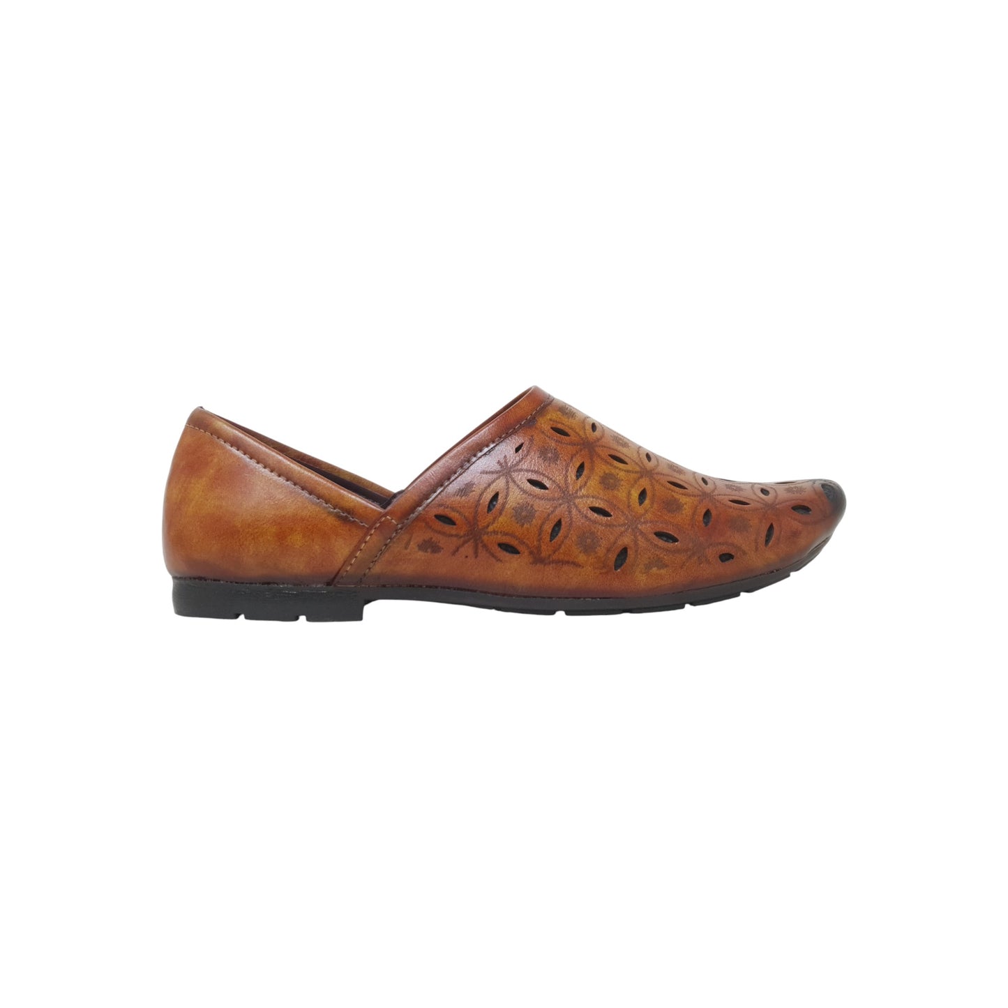 HA-5027 Tan Mens Kolhapuris & Ethnics