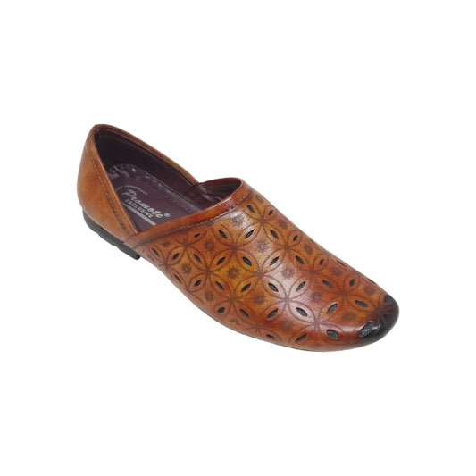 HA-5027 Tan Mens Kolhapuris & Ethnics