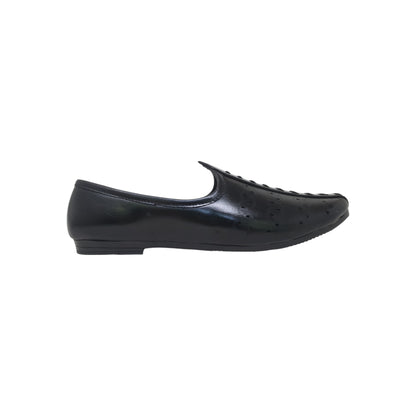 HA-5033 Black Mens Kolhapuris & Ethnics