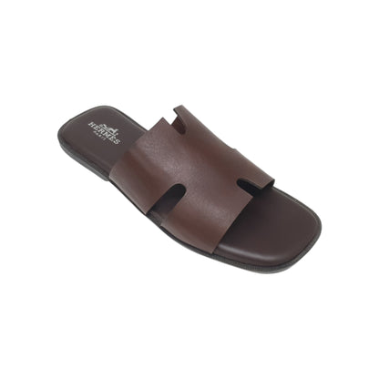 HP-024 Brown Mens Slippers & Flip Flops