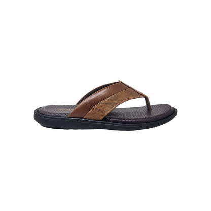 JK-183-404 Tan Mens Slippers & Flip Flops