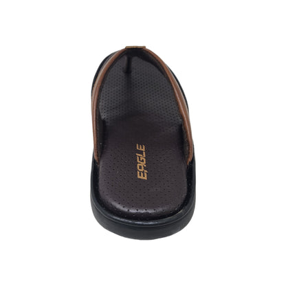 JK-183-404 Tan Mens Slippers & Flip Flops
