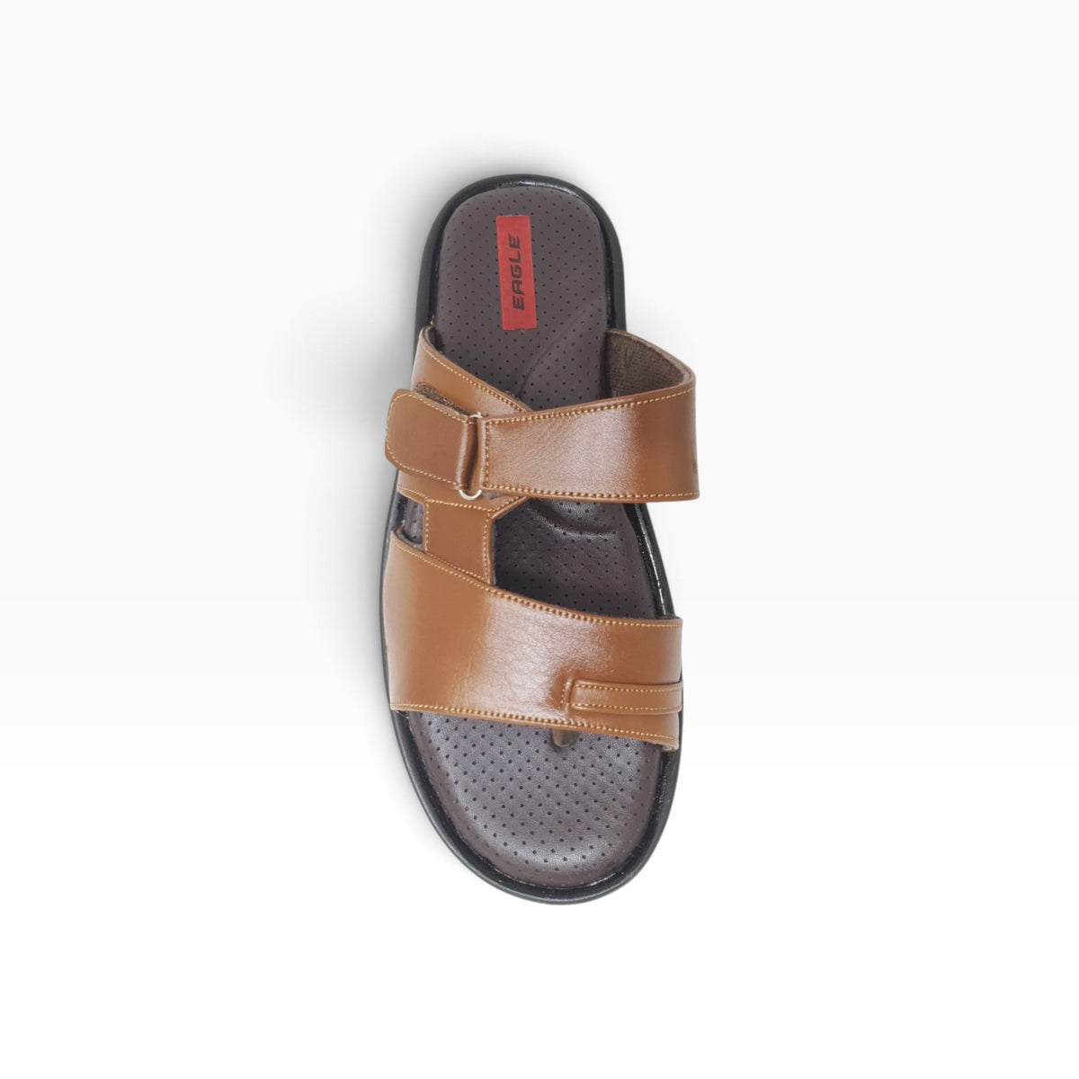 JK-2018-111 Tan Mens Slippers & Flip Flops