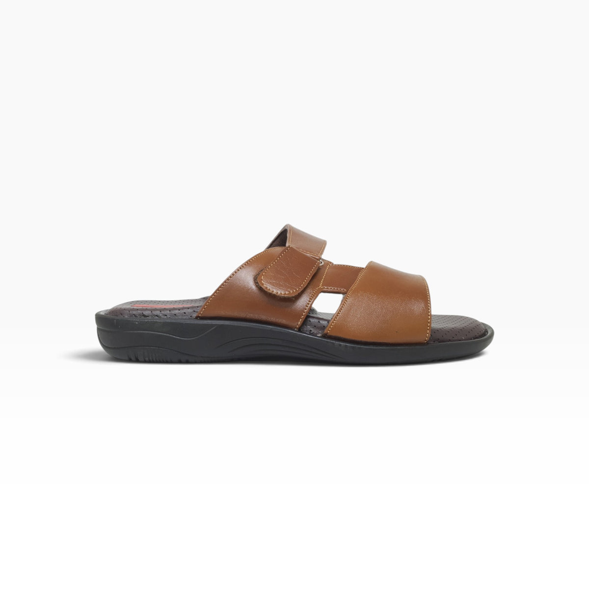JK-2018-111 Tan Mens Slippers & Flip Flops