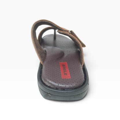 JK-2018-111 Tan Mens Slippers & Flip Flops