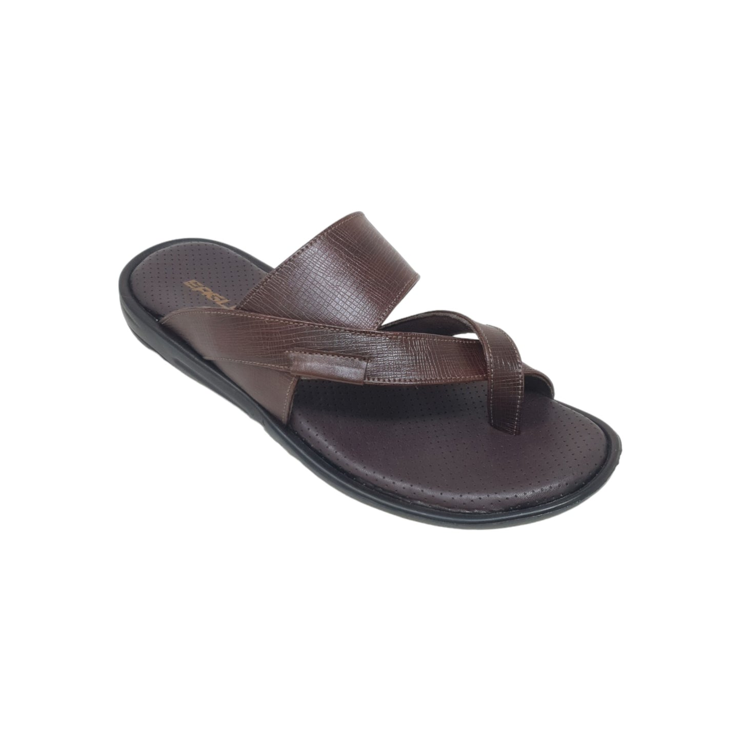 JK-8035-382 Brown Mens Slippers & Flip Flops