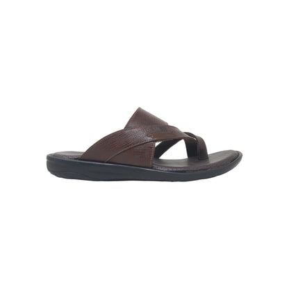 JK-8035-382 Brown Mens Slippers & Flip Flops