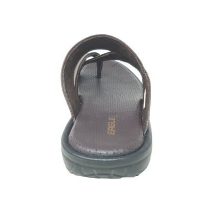 JK-8035-382 Brown Mens Slippers & Flip Flops