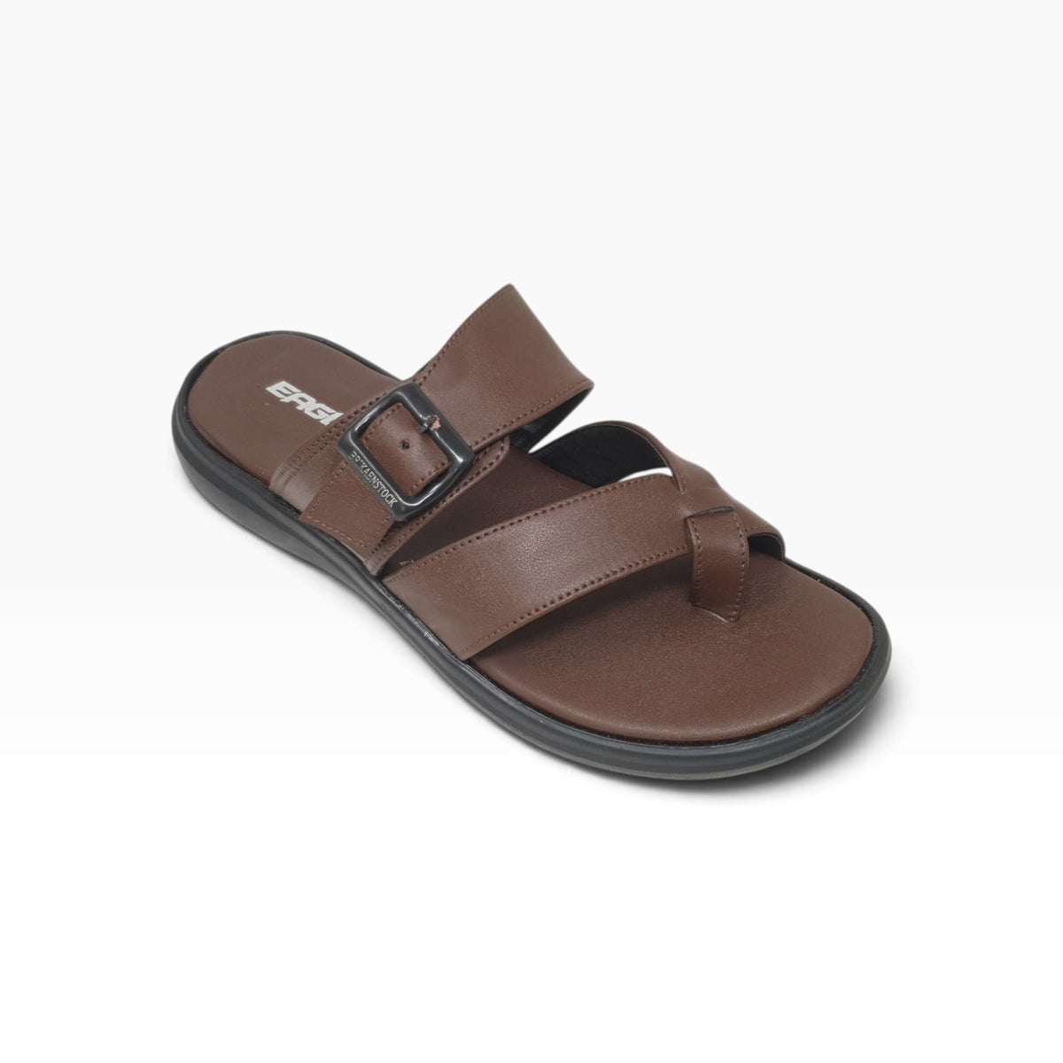 JK-8114-437 Brown Mens Slippers & Flip Flops