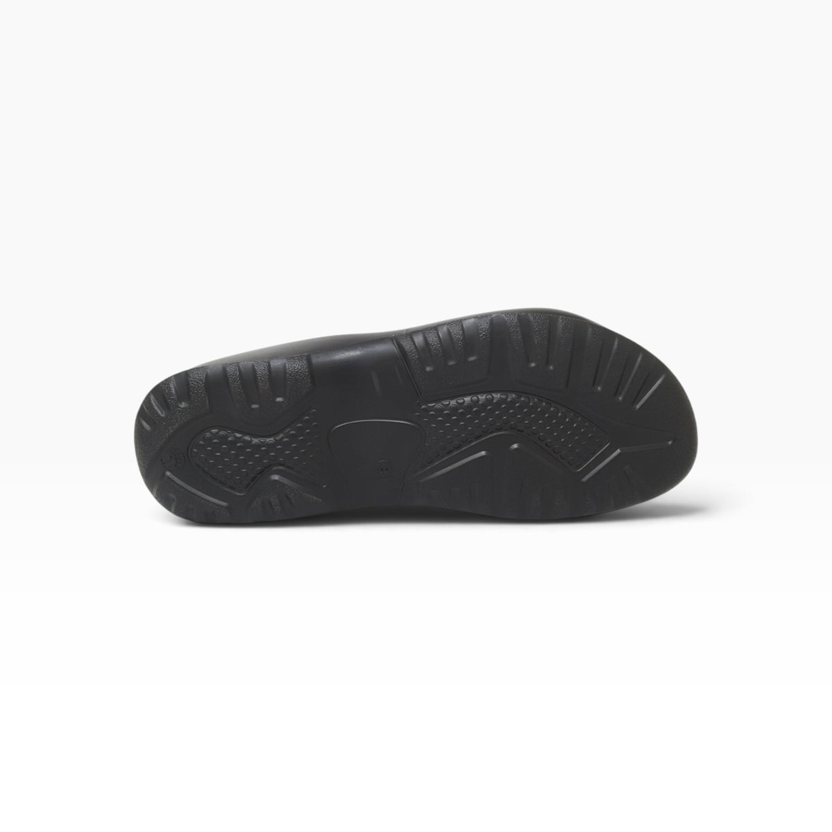 JK-8127-304 Black Mens Slippers & Flip Flops