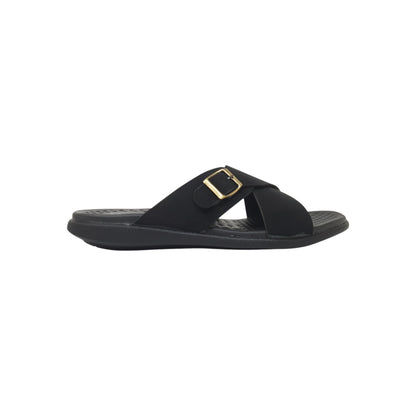 JK-995-434 Black Mens Slippers & Flip Flops