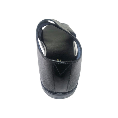 K-102-154 Black Mens Sandals & Floaters