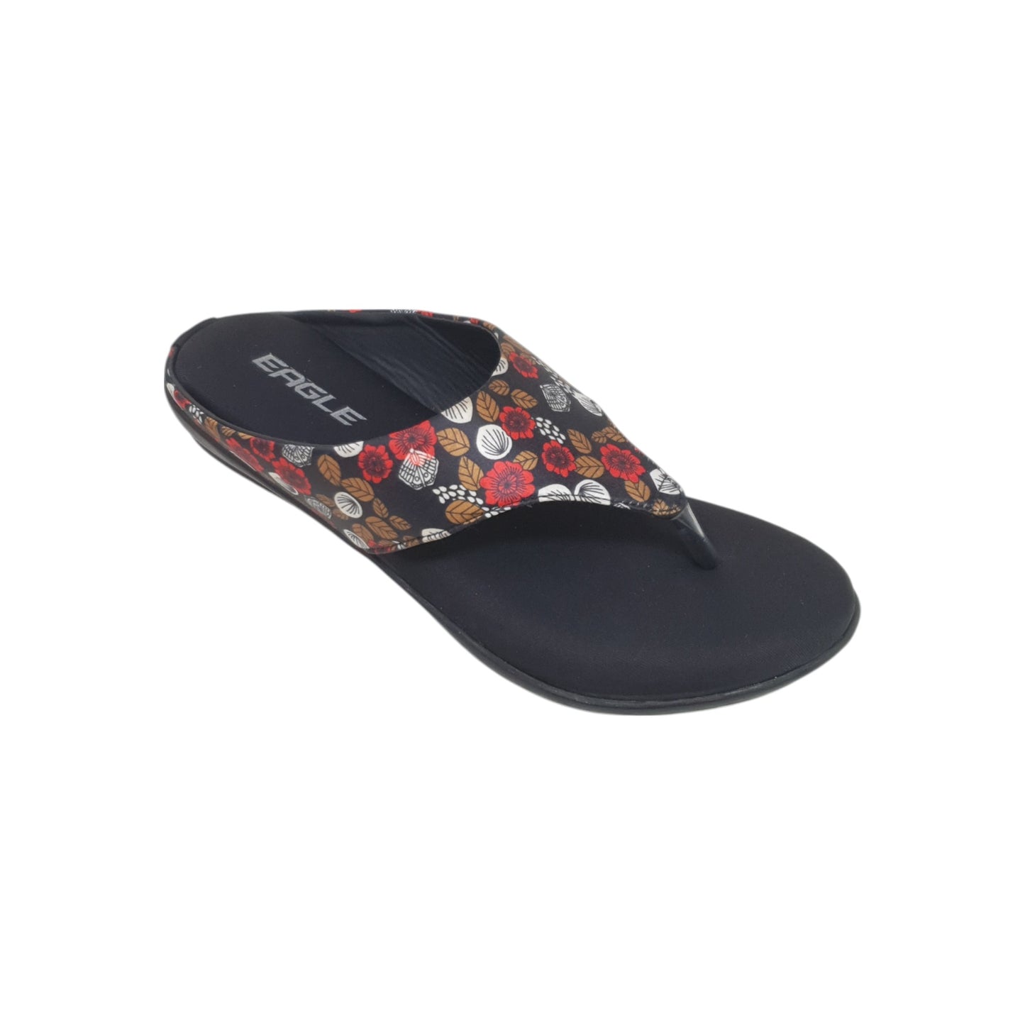 KI-143-A Black Womens Flats