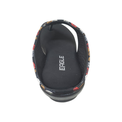 KI-143-A Black Womens Flats