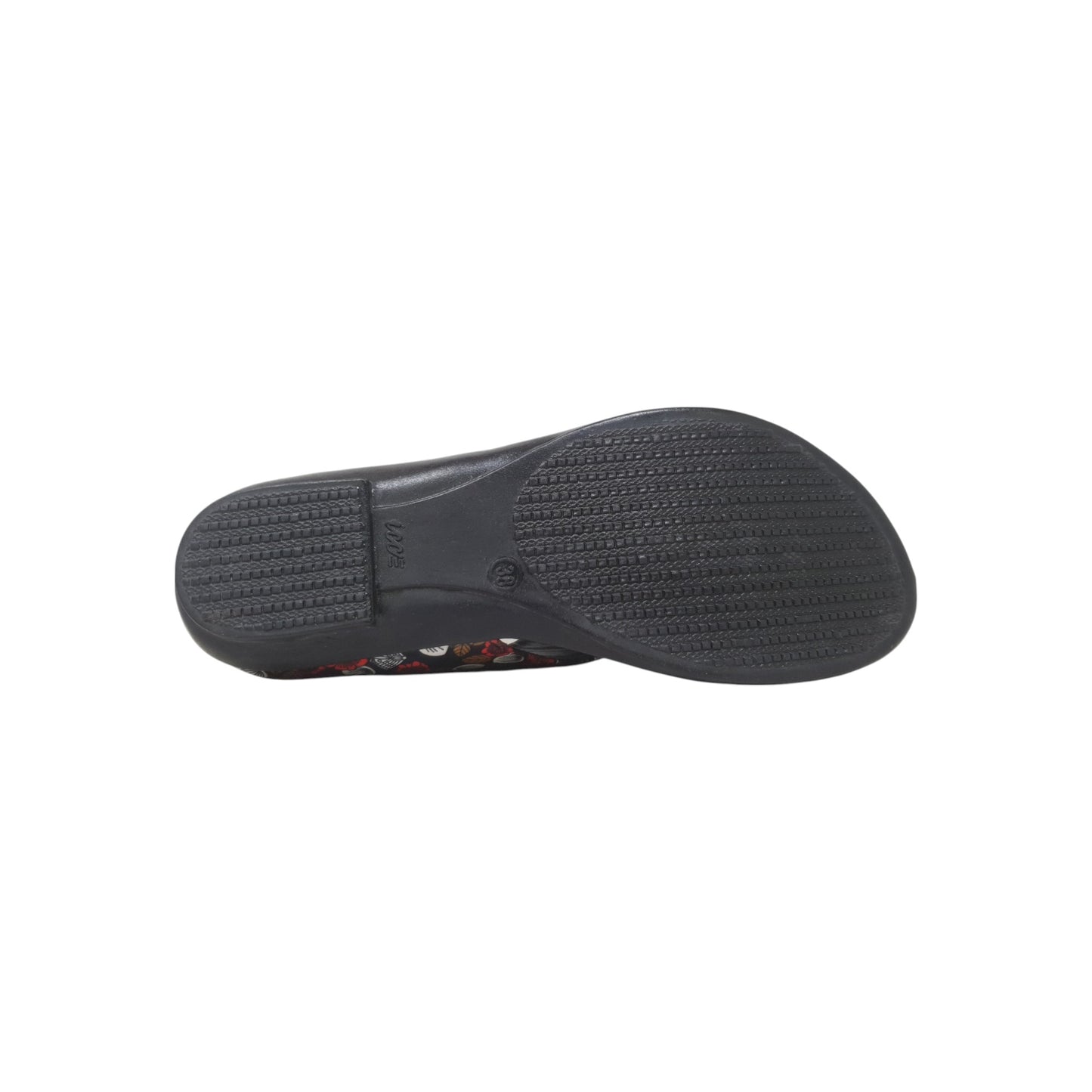 KI-143-A Black Womens Flats