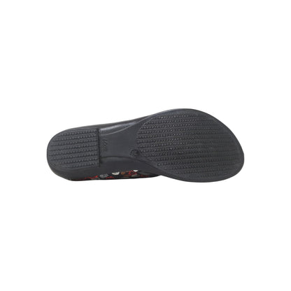 KI-143-A Black Womens Flats