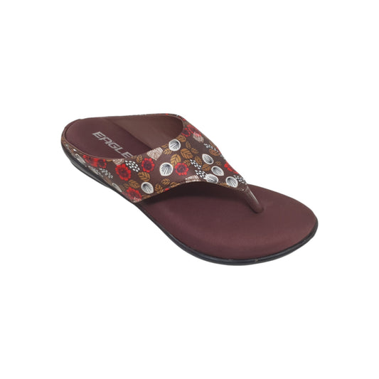 ki-143-a brown Womens Flats